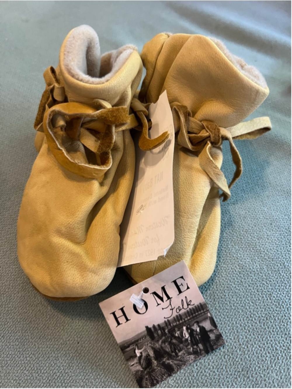 Baby Geier Glove Co. Moccasins Tan XL